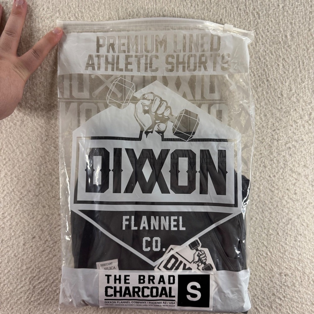 Dixxon Flannel Co The Brad Athletic Shorts Men S Charcoal New Lined Performance